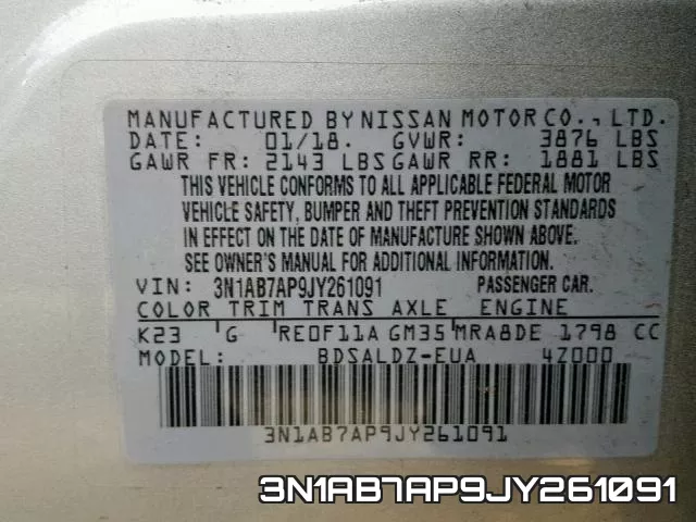 3N1AB7AP9JY261091 фото 2