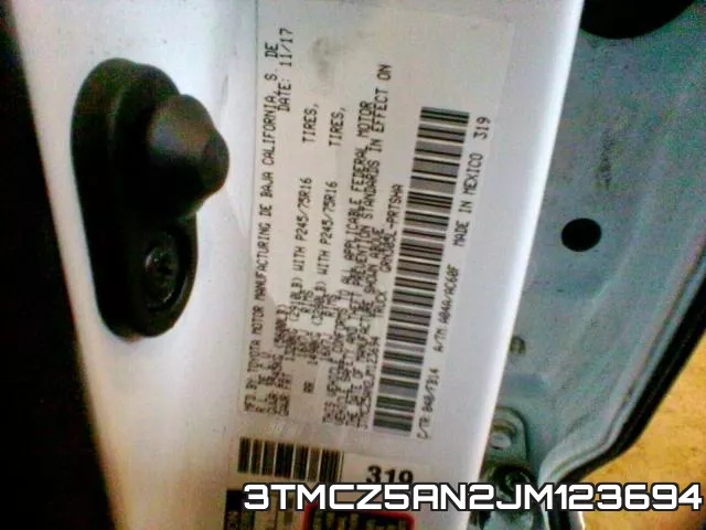 3TMCZ5AN2JM123694 фото 2
