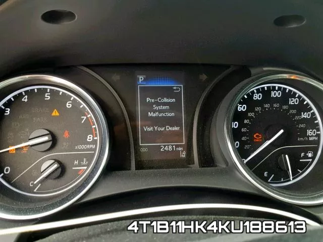 4T1B11HK4KU188613 фото 9