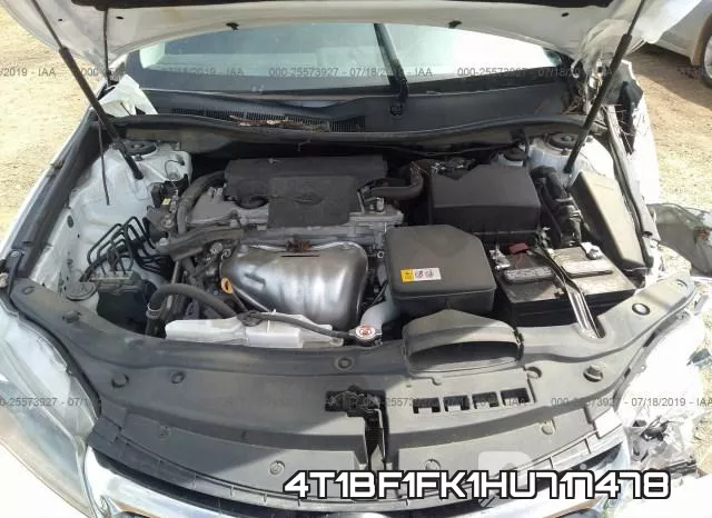 4T1BF1FK1HU717478 фото 2