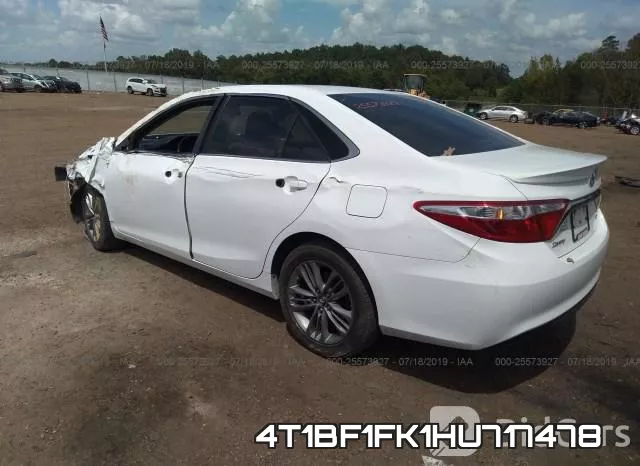 4T1BF1FK1HU717478 фото 4