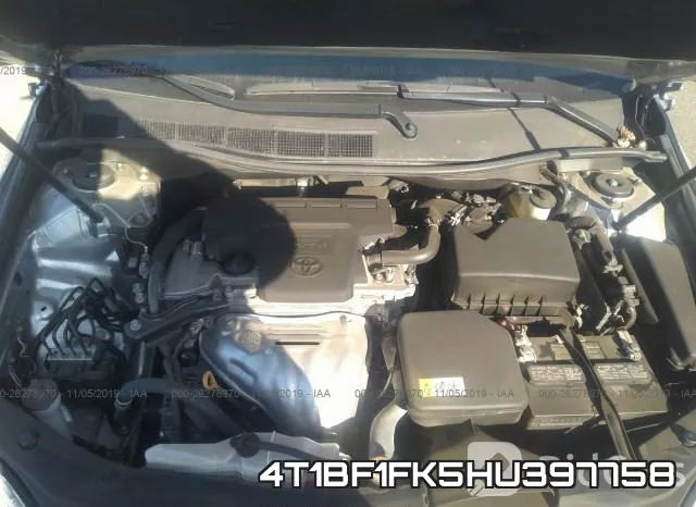 4T1BF1FK5HU397758 фото 2