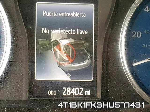 4T1BK1FK3HU577431 фото 9