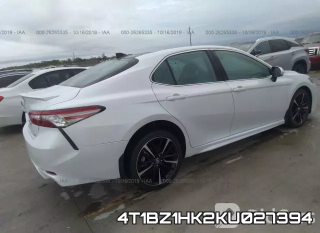 4T1BZ1HK2KU027394 фото 5