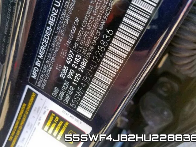 55SWF4JB2HU228836 фото 2