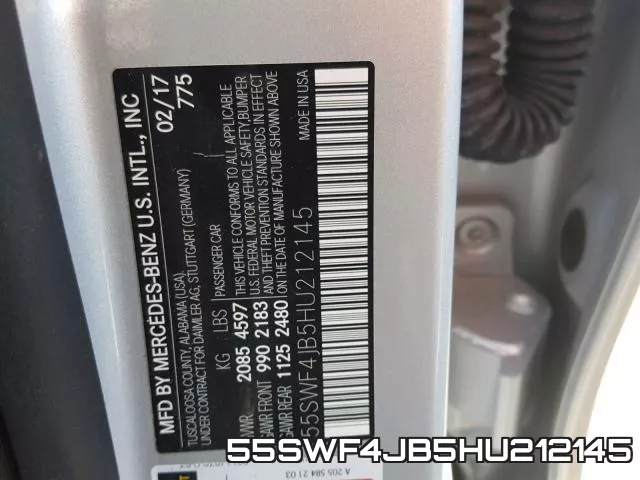 55SWF4JB5HU212145 фото 2