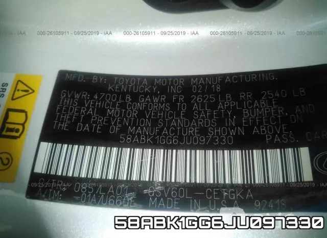 58ABK1GG6JU097330 фото 10