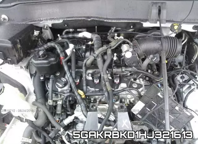 5GAKRBKD1HJ321613 фото 2