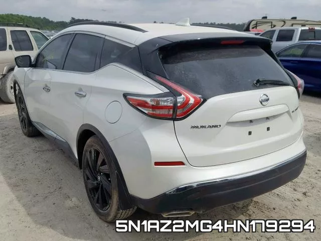 5N1AZ2MG4HN179294 фото 4