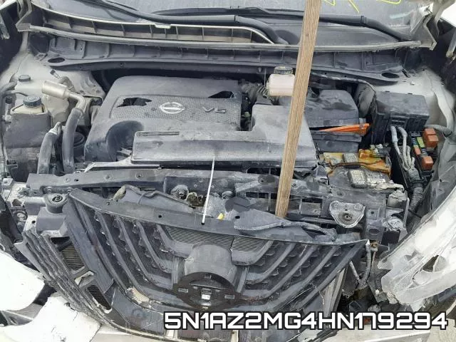5N1AZ2MG4HN179294 фото 8