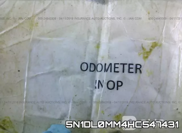 5N1DL0MM4HC547431 фото 7