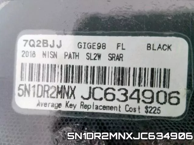 5N1DR2MNXJC634906 фото 2
