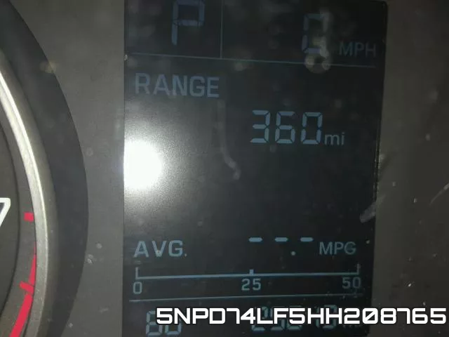 5NPD74LF5HH208765 фото 9