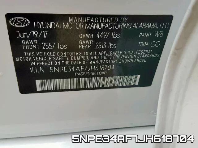 5NPE34AF7JH618704 фото 2