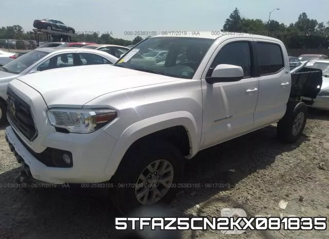 5TFAZ5CN2KX081835 фото 3