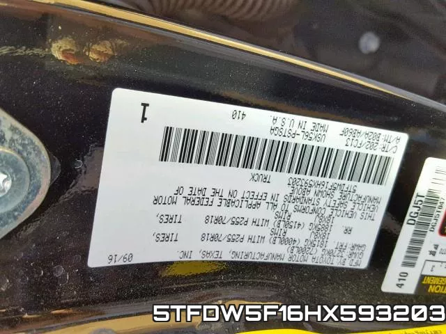 5TFDW5F16HX593203 фото 2