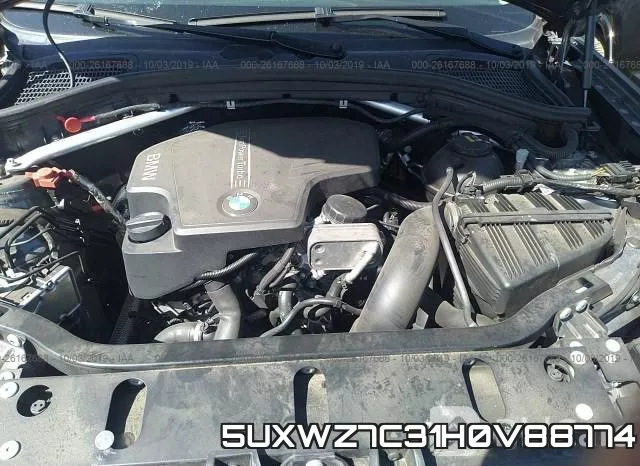 5UXWZ7C31H0V88774 фото 2
