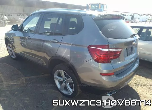 5UXWZ7C31H0V88774 фото 4
