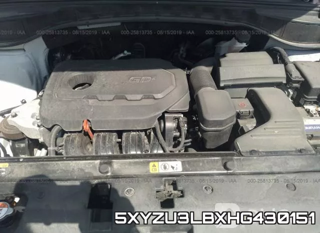5XYZU3LBXHG430151 фото 2