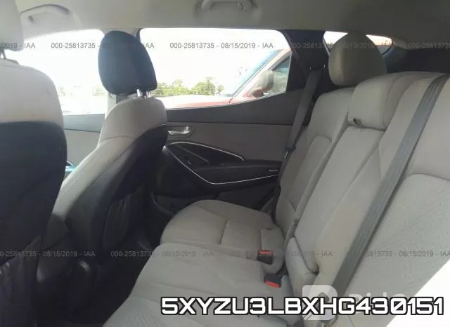 5XYZU3LBXHG430151 фото 9