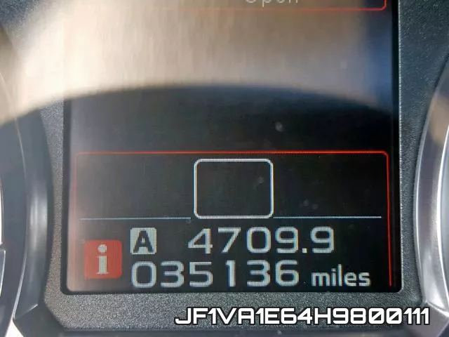 JF1VA1E64H9800111 фото 9