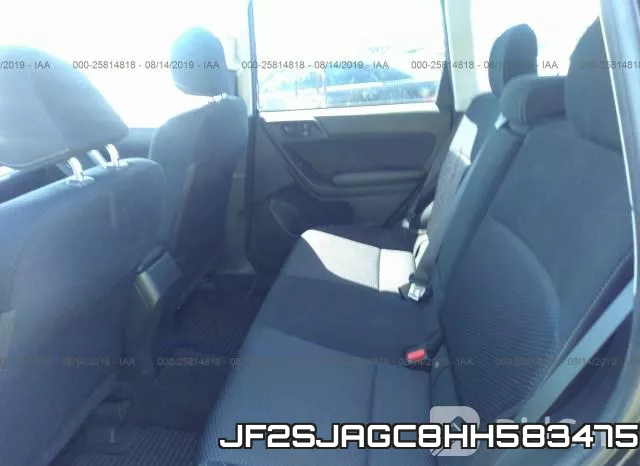 JF2SJAGC8HH583475 фото 9