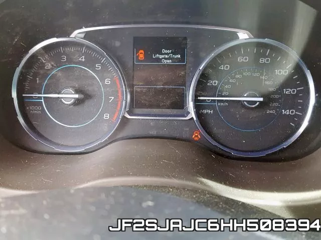 JF2SJAJC6HH508394 фото 9