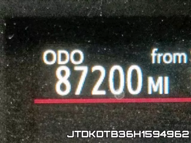 JTDKDTB36H1594962 фото 9