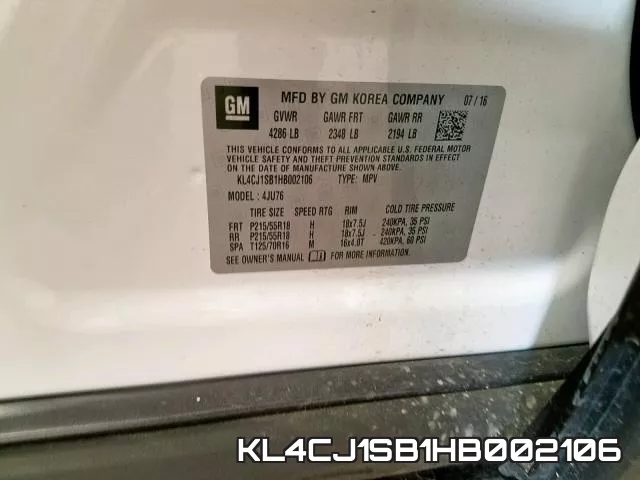 KL4CJ1SB1HB002106 фото 2