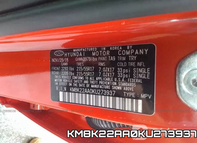 KM8K22AA0KU273937 фото 10