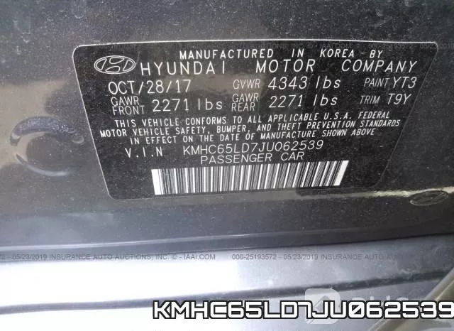 KMHC65LD7JU062539 фото 10