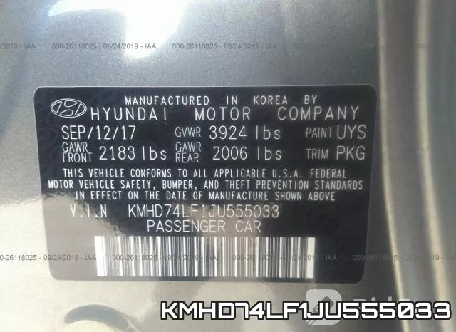 KMHD74LF1JU555033 фото 10