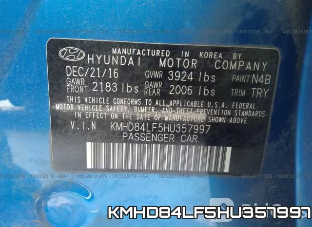 KMHD84LF5HU357997 фото 10
