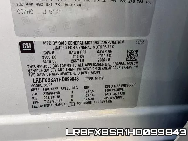 LRBFXBSA1HD099843 фото 2