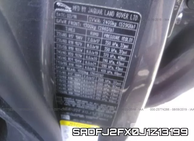 SADFJ2FX0J1Z13199 фото 10