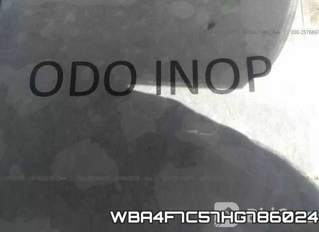 WBA4F7C57HG786024 фото 8