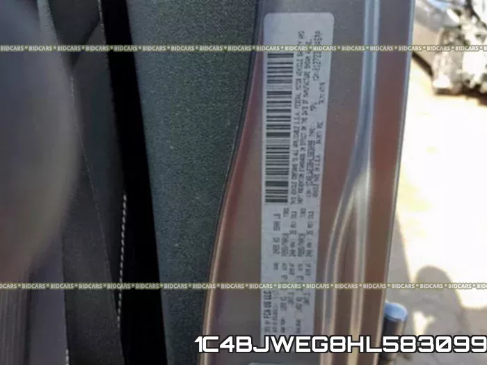 1C4BJWEG8HL583099 фото 2