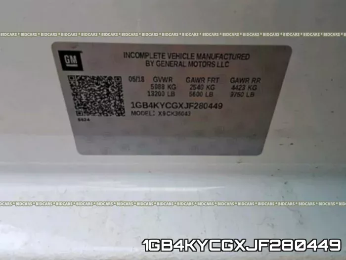 1GB4KYCGXJF280449 фото 2