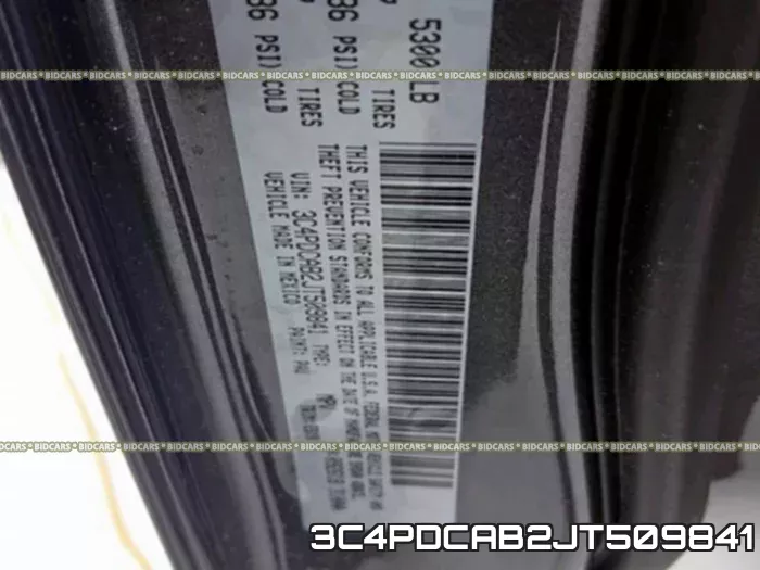 3C4PDCAB2JT509841 фото 2