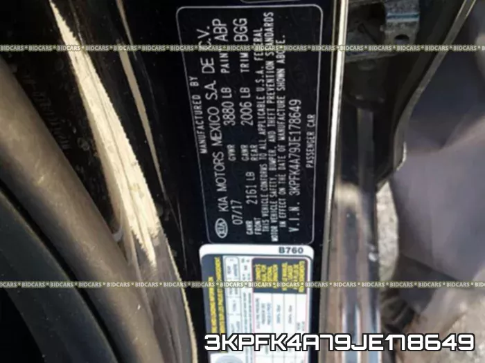 3KPFK4A79JE178649 фото 2