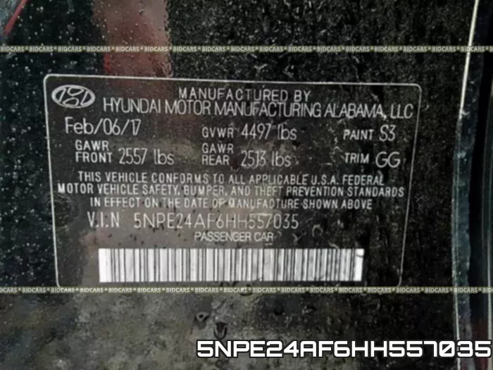 5NPE24AF6HH557035 фото 2