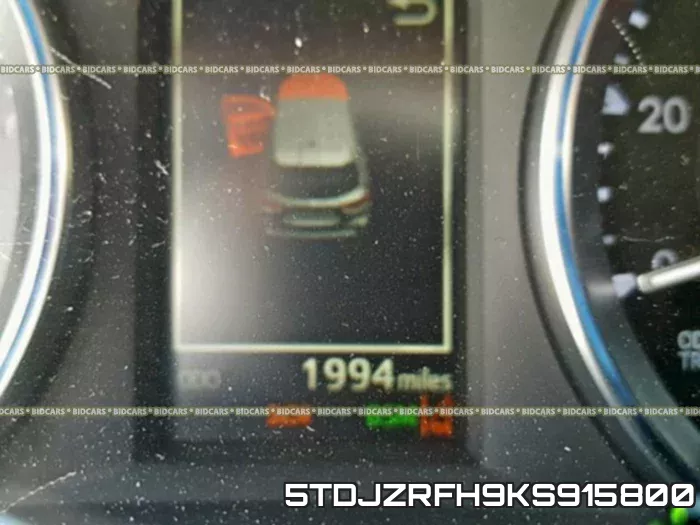 5TDJZRFH9KS915800 фото 9