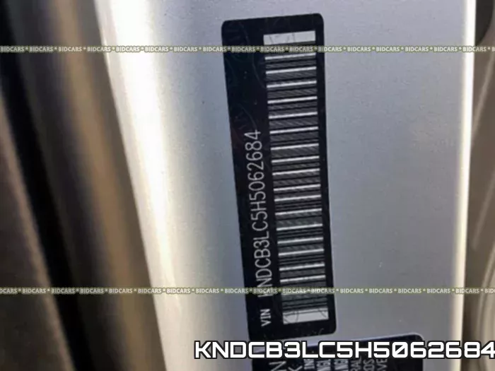 KNDCB3LC5H5062684 фото 2