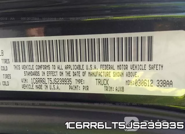 1C6RR6LT5JS239935 фото 10