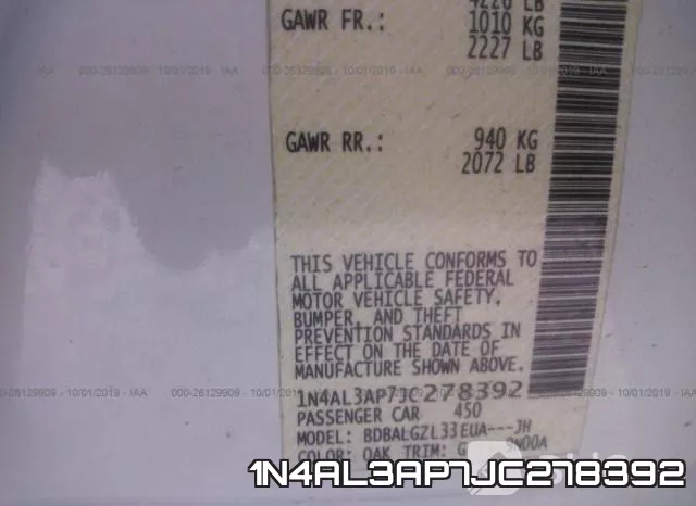 1N4AL3AP7JC278392 фото 10