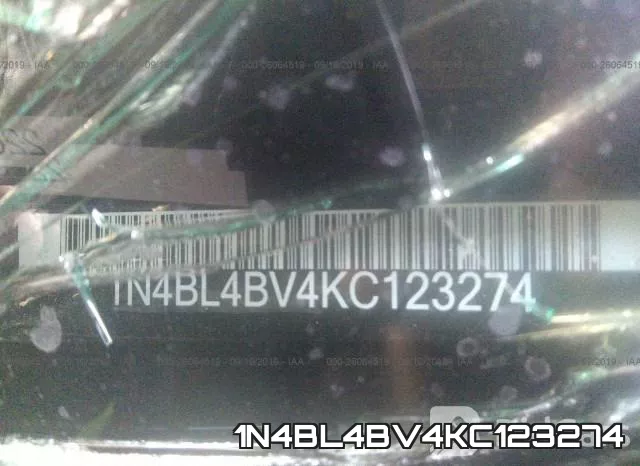 1N4BL4BV4KC123274 фото 10
