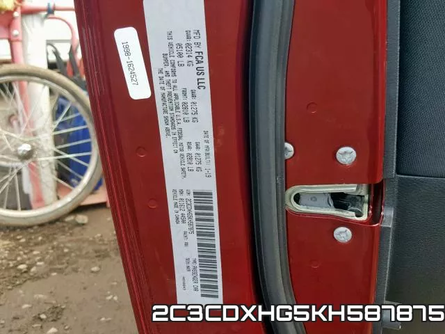 2C3CDXHG5KH587875 фото 2
