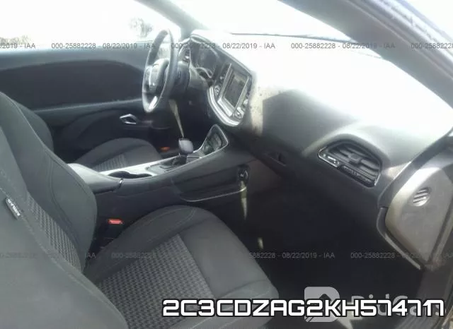 2C3CDZAG2KH574717 фото 6