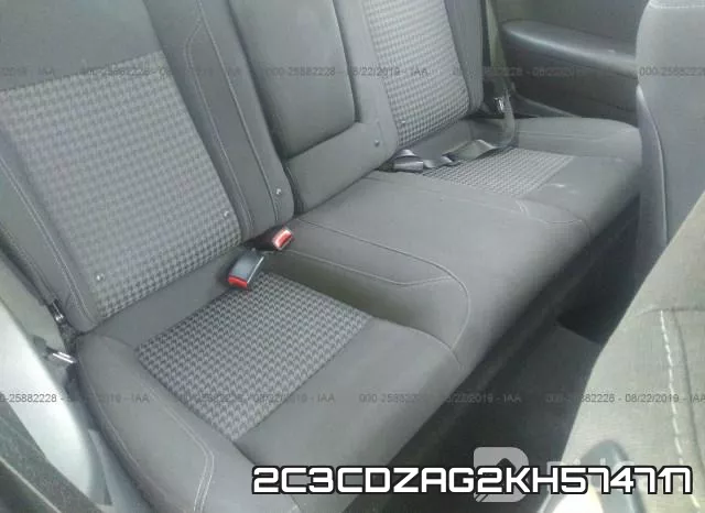 2C3CDZAG2KH574717 фото 9