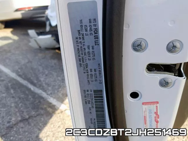 2C3CDZBT2JH251469 фото 2